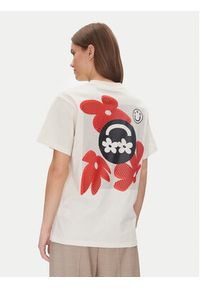Hugo - HUGO T-Shirt Vintage Tee_B_3 50533958 Biały Relaxed Fit. Kolor: biały. Materiał: bawełna. Styl: vintage #3