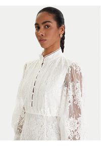 BARDOT - Bardot Sukienka koktajlowa Olessia 60268DB Écru Regular Fit. Materiał: syntetyk. Styl: wizytowy #5