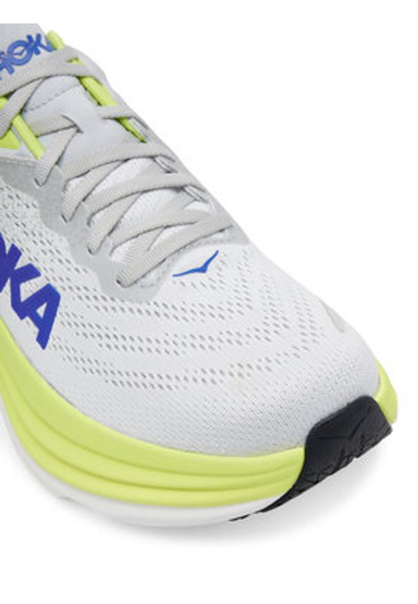 HOKA - Hoka Buty do biegania Bondi 8 1123202 Szary. Kolor: szary. Materiał: materiał