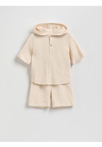 Reserved - Bawełniany komplet - złamana biel. Materiał: bawełna #1