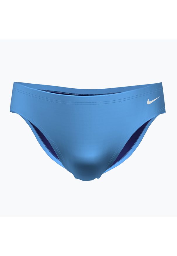 Slipy kąpielowe męskie Nike Hydrastrong Solid Brief. Kolor: niebieski