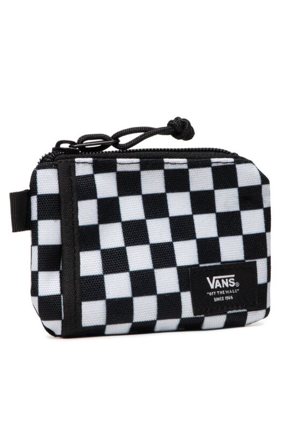 Vans Duży Portfel Męski Pouch Wall VN0A3HZXHU01 Czarny. Kolor: czarny. Materiał: materiał