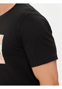 Guess T-Shirt M4YI11 I3Z14 Czarny Slim Fit. Kolor: czarny. Materiał: bawełna #5