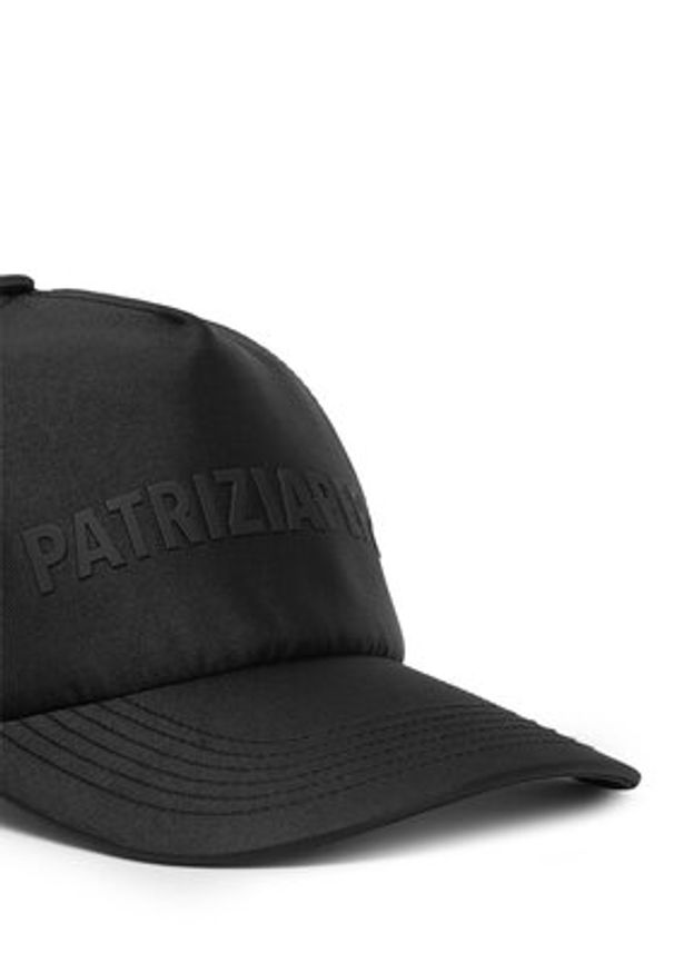 Patrizia Pepe Czapka z daszkiem 8F0107/A707-K103 Czarny. Kolor: czarny. Materiał: bawełna