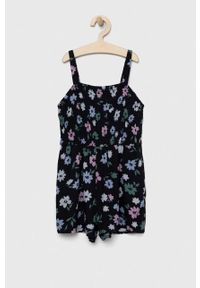 Abercrombie & Fitch kombinezon dziecięcy kolor granatowy. Okazja: na co dzień. Kolor: niebieski. Styl: casual #1