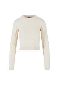 Sweter damski Urban Classics. Kolor: biały. Materiał: akryl, bawełna, polar. Sezon: zima #1