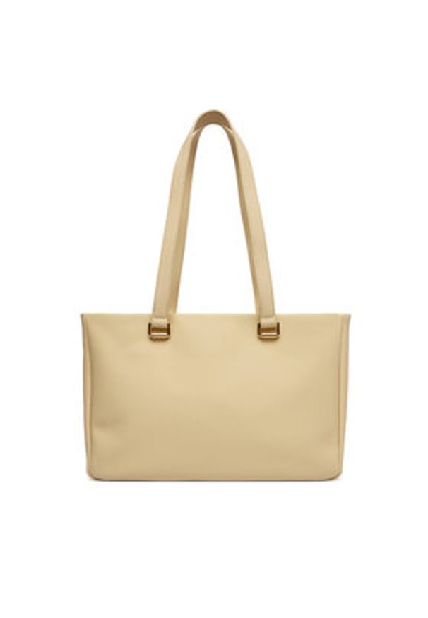Love Moschino - LOVE MOSCHINO Torebka JC4153PP1OL1712A Beżowy. Kolor: beżowy. Materiał: skórzane