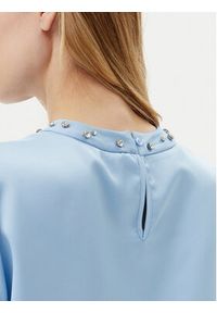 Imperial Bluzka RIC3JBA Niebieski Regular Fit. Kolor: niebieski. Materiał: syntetyk #2