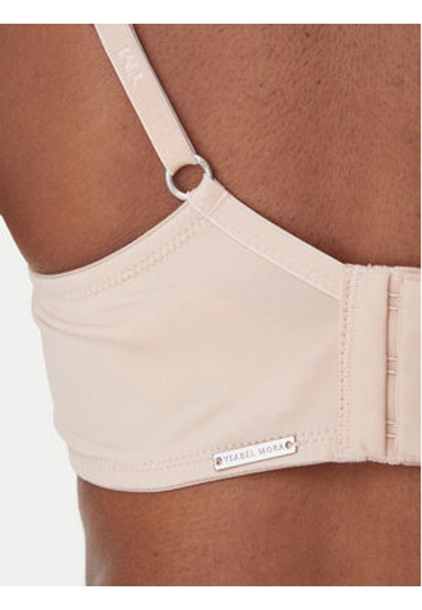 YSABEL MORA - Ysabel Mora Biustonosz push-up 10011 Beżowy. Kolor: beżowy. Materiał: syntetyk. Rodzaj stanika: push-up