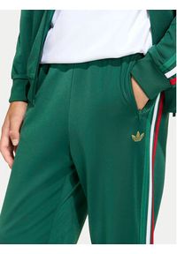Adidas - adidas Spodnie dresowe Firebird KC9502 Zielony Regular Fit. Kolor: zielony. Materiał: syntetyk #8