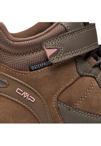 CMP Buty Kids Hadil Leather Wp Urban Shoes 3Q84524 Brązowy. Kolor: brązowy. Materiał: zamsz, skóra #6
