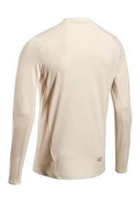 Męska bluzka zimowa sportowa z długim rękawem CEP Cold Weather. Kolor: biały. Długość rękawa: długi rękaw. Długość: długie. Sezon: zima. Sport: bieganie, fitness #2