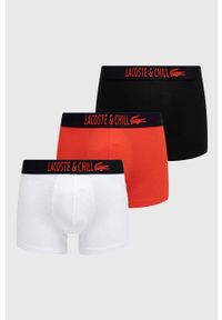 Lacoste bokserki x Netflix 3-pack męskie kolor czarny 5H6421-G54. Kolor: czarny #1