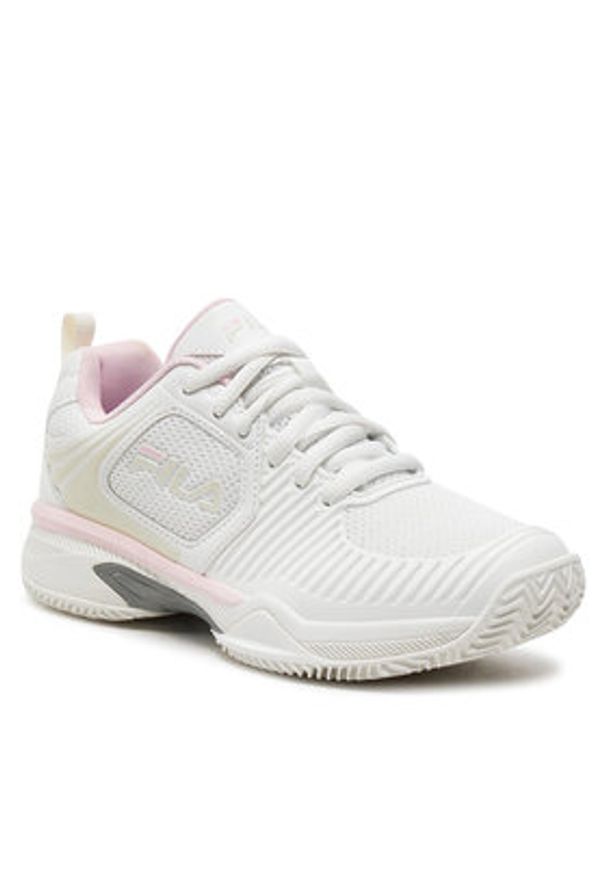 Fila Buty do tenisa Veloce Women FTW24104 Biały. Kolor: biały. Materiał: materiał. Sport: tenis