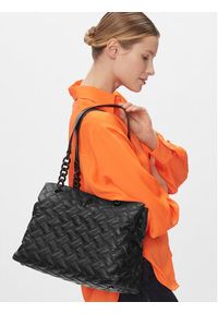 Kurt Geiger Torebka Kensington Drench 1269100109 Czarny. Kolor: czarny. Materiał: skórzane #4
