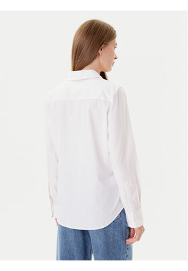 TOMMY HILFIGER - Tommy Hilfiger Koszula Ess WW0WW47169 Różowy Regular Fit. Kolor: różowy. Materiał: bawełna