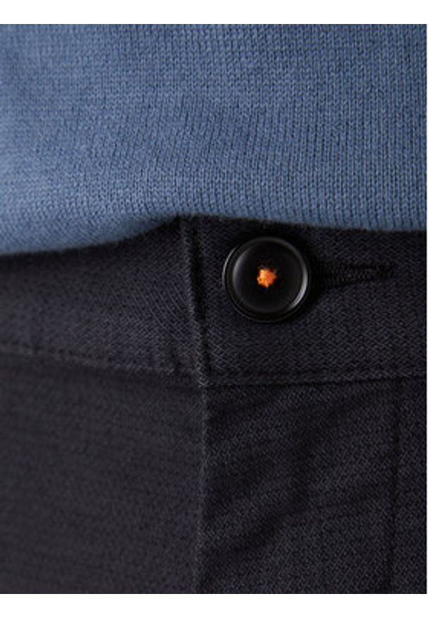 BOSS Chinosy 50547719 Czarny Slim Fit. Kolor: czarny. Materiał: bawełna