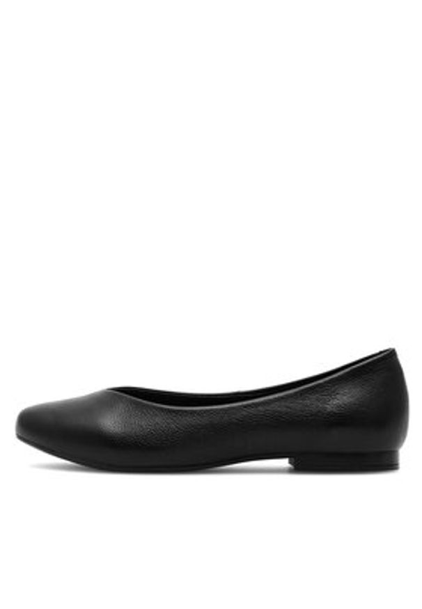 Lasocki Baleriny EST-RUMBA-02 Czarny. Kolor: czarny. Materiał: skóra