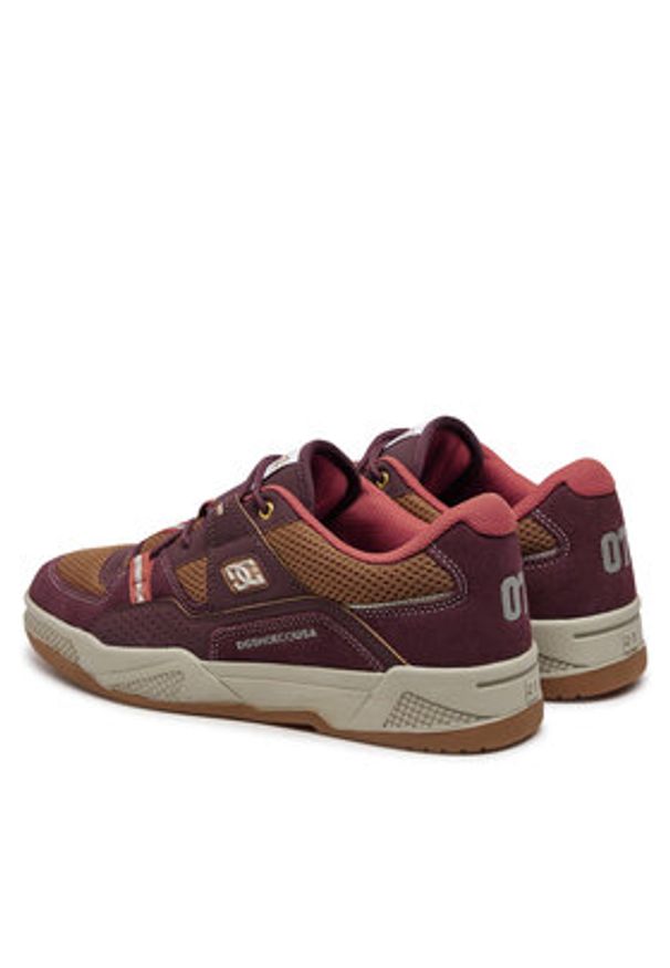 DC Shoes Sneakersy Construct ADYS100822-XCCC Brązowy. Kolor: brązowy. Materiał: skóra