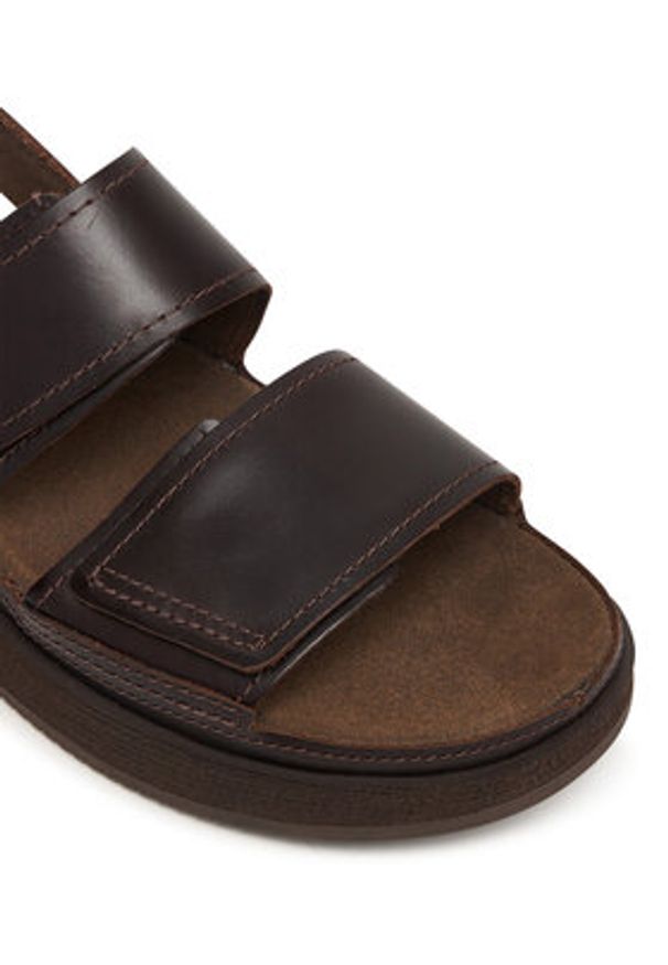 Timberland Sandały Casco Cove TB0A26X8W011 Brązowy. Kolor: brązowy. Materiał: skóra