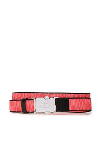 Tommy Jeans Pasek Damski Tjw Fashion Webbing 3.0 AW0AW14613 Różowy. Kolor: różowy. Materiał: materiał #1