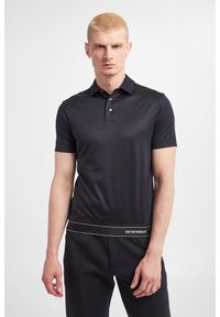 Emporio Armani - Polo męskie EMPORIO ARMANI. Typ kołnierza: polo