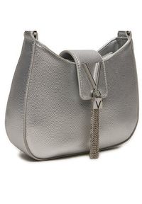 VALENTINO - Valentino Torebka Divina VBS1R417G Srebrny. Kolor: srebrny. Materiał: skórzane