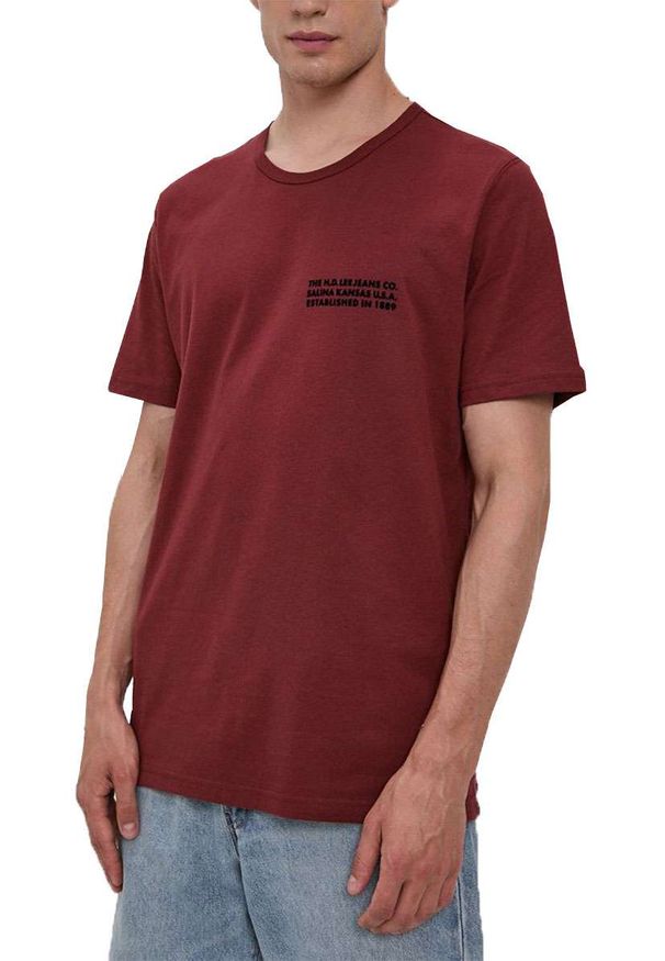 Lee - LEE SS TONAL LOGO TEE FIRED BRICK L60LFETM