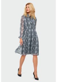 Greenpoint - Elegancka sukienka z nadrukiem. Wzór: nadruk. Styl: elegancki #1