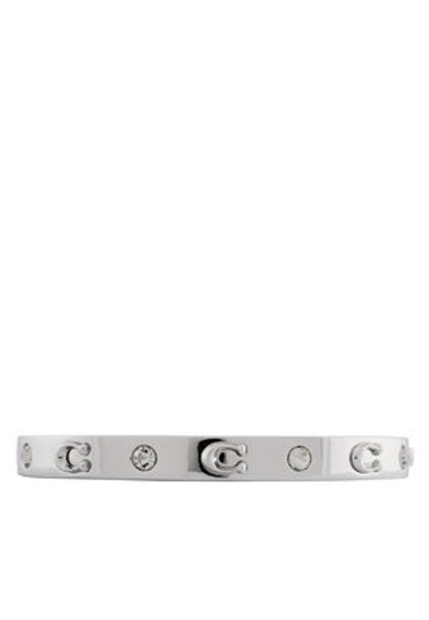 Coach Bransoletka 37455892 Srebrny. Materiał: metalowe. Kolor: srebrny