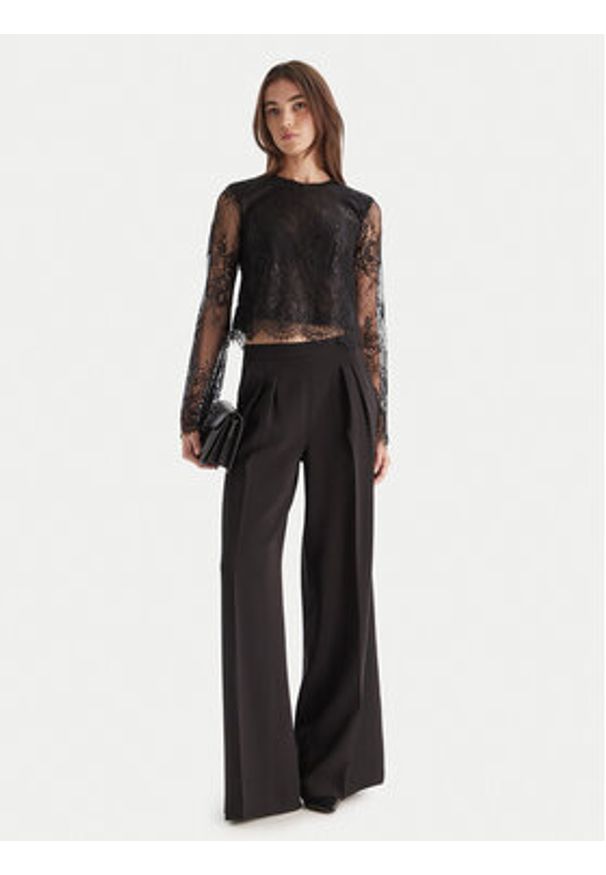 BARDOT - Bardot Bluzka Antonelle 60127TB Czarny Regular Fit. Kolor: czarny. Materiał: syntetyk