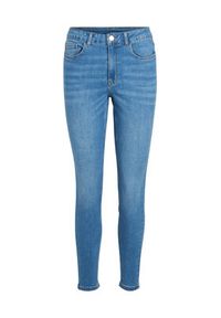 Vila Jeansy Sarah 14084766 Niebieski Skinny Fit. Kolor: niebieski #3