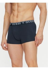 Guess Bokserki U4YF00 KCD31 Granatowy. Kolor: niebieski. Materiał: bawełna