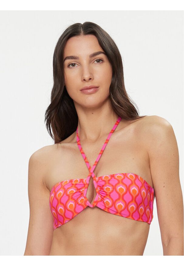 Seafolly Góra od bikini Birds Of Paradise 31449-103 Czerwony. Kolor: czerwony. Materiał: syntetyk