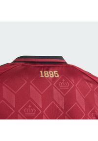 Adidas - Koszulka Belgium 24 Home. Kolor: wielokolorowy, czerwony, brązowy. Materiał: materiał. Sport: piłka nożna #2