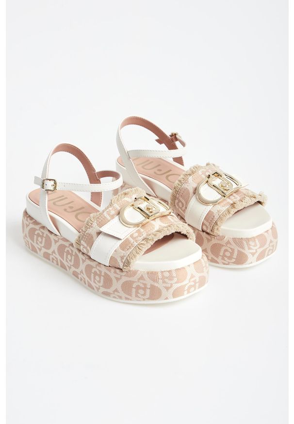 Liu Jo - Sandały damskie na platformie LIU JO. Obcas: na platformie