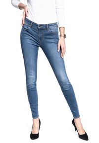 Wrangler - SPODNIE DAMSKIE WRANGLER SKINNY BLUE YOU W28KKR10H #1