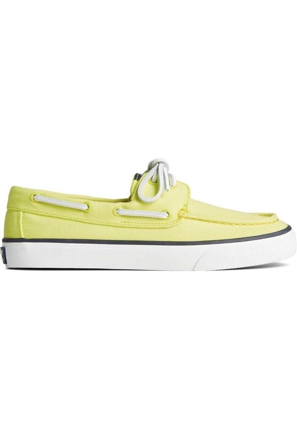 Buty sportowe damskie Sperry Bahama 2.0. Kolor: zielony. Materiał: materiał