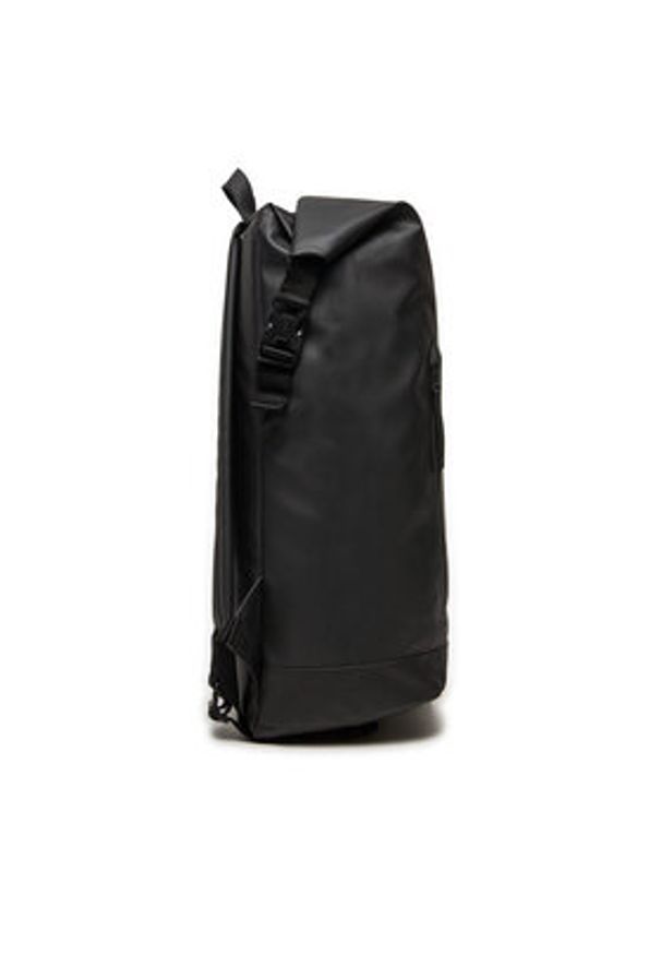 Herschel Plecak Roll Top Backpack 11194-00001 Czarny. Kolor: czarny. Materiał: poliester, materiał