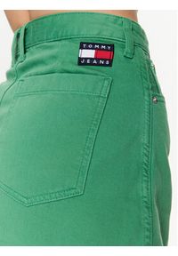 Tommy Jeans Spódnica trapezowa A-Line DW0DW15663 Zielony Regular Fit. Kolor: zielony. Materiał: bawełna #3