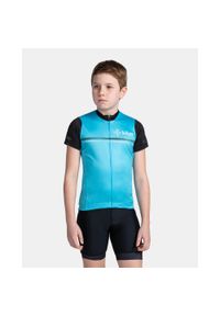 Koszulka kolarska chłopięca Kilpi CORRIDOR-JB. Kolor: niebieski. Sport: kolarstwo