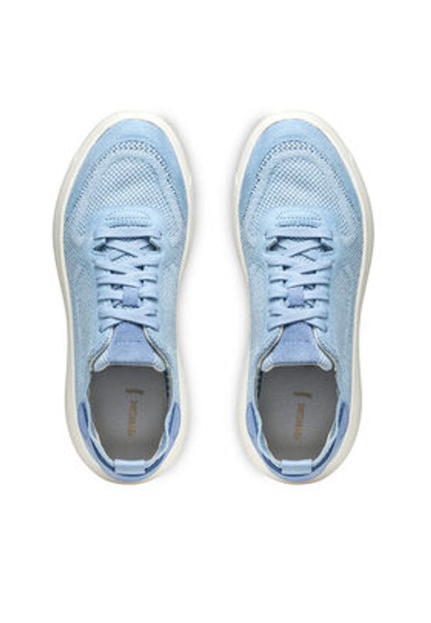 Geox Sneakersy D Nebula 2.0 X D55NHA 09T22 C4003 Błękitny. Kolor: niebieski. Materiał: materiał
