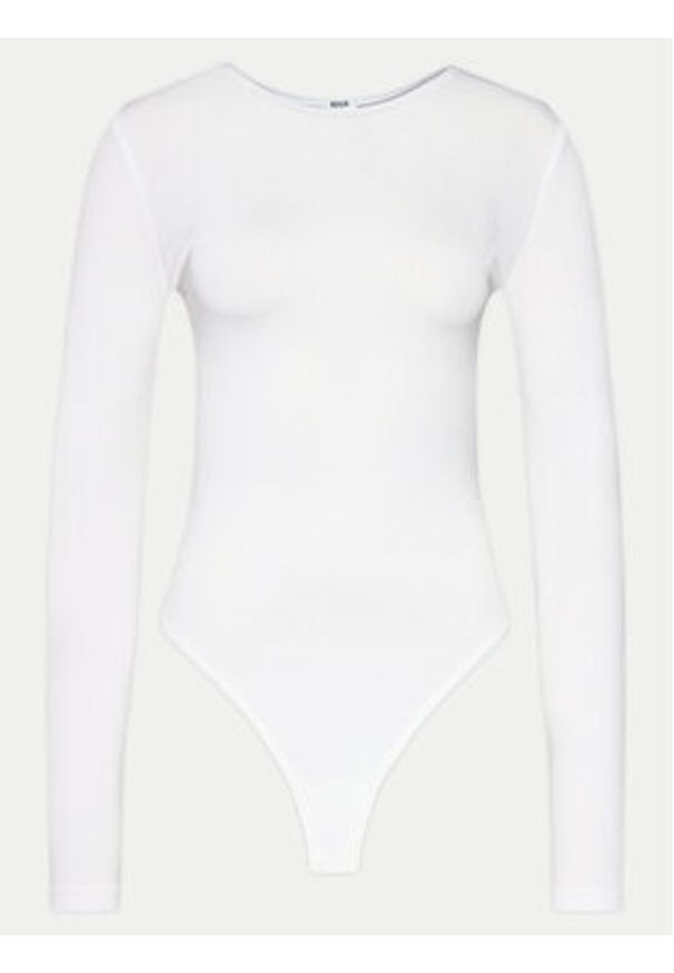 Wolford Body Berlin 75087 Biały Slim Fit. Kolor: biały. Materiał: bawełna, syntetyk