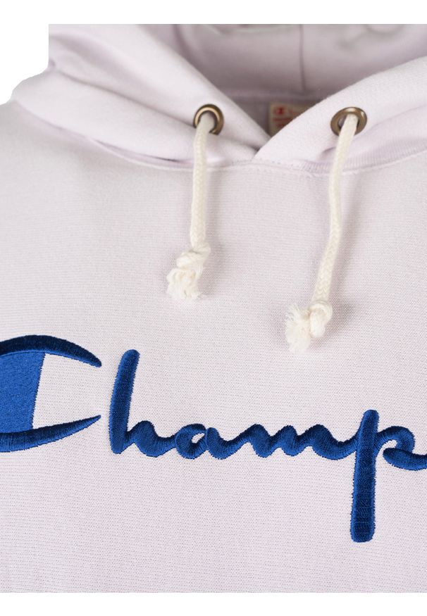 Champion Bluza | 212574 | Mężczyzna | Fioletowy. Okazja: na co dzień. Typ kołnierza: kaptur. Kolor: fioletowy. Materiał: bawełna. Styl: casual