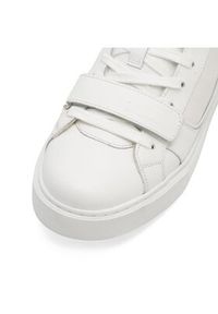 Badura Sneakersy BOZEMAN-23 MI08 Biały. Kolor: biały. Materiał: skóra