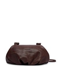 BALAGAN - Balagan Torebka Plis M Brązowy ciemny. Kolor: brązowy. Materiał: skórzane #7