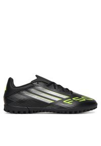 Adidas - adidas Buty do piłki nożnej F50 Club Turf Boots JI0025 Czarny. Kolor: czarny. Materiał: skóra