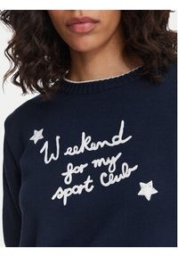 Weekend Max Mara Sweter Fiacre 2625366191 Szary Regular Fit. Kolor: szary. Materiał: bawełna #5