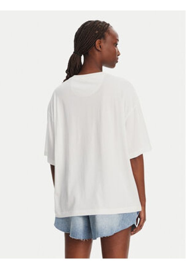 BOSS T-Shirt C_Eboyfriend_4 50540441 Biały Oversize. Kolor: biały. Materiał: bawełna