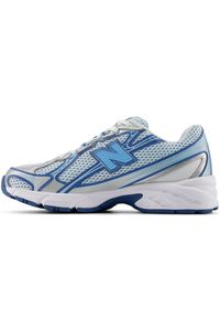 Buty unisex New Balance U740ST2 – niebieskie. Okazja: na co dzień. Nosek buta: otwarty. Kolor: niebieski. Materiał: syntetyk, materiał. Szerokość cholewki: normalna. Sezon: lato. Sport: turystyka piesza #3